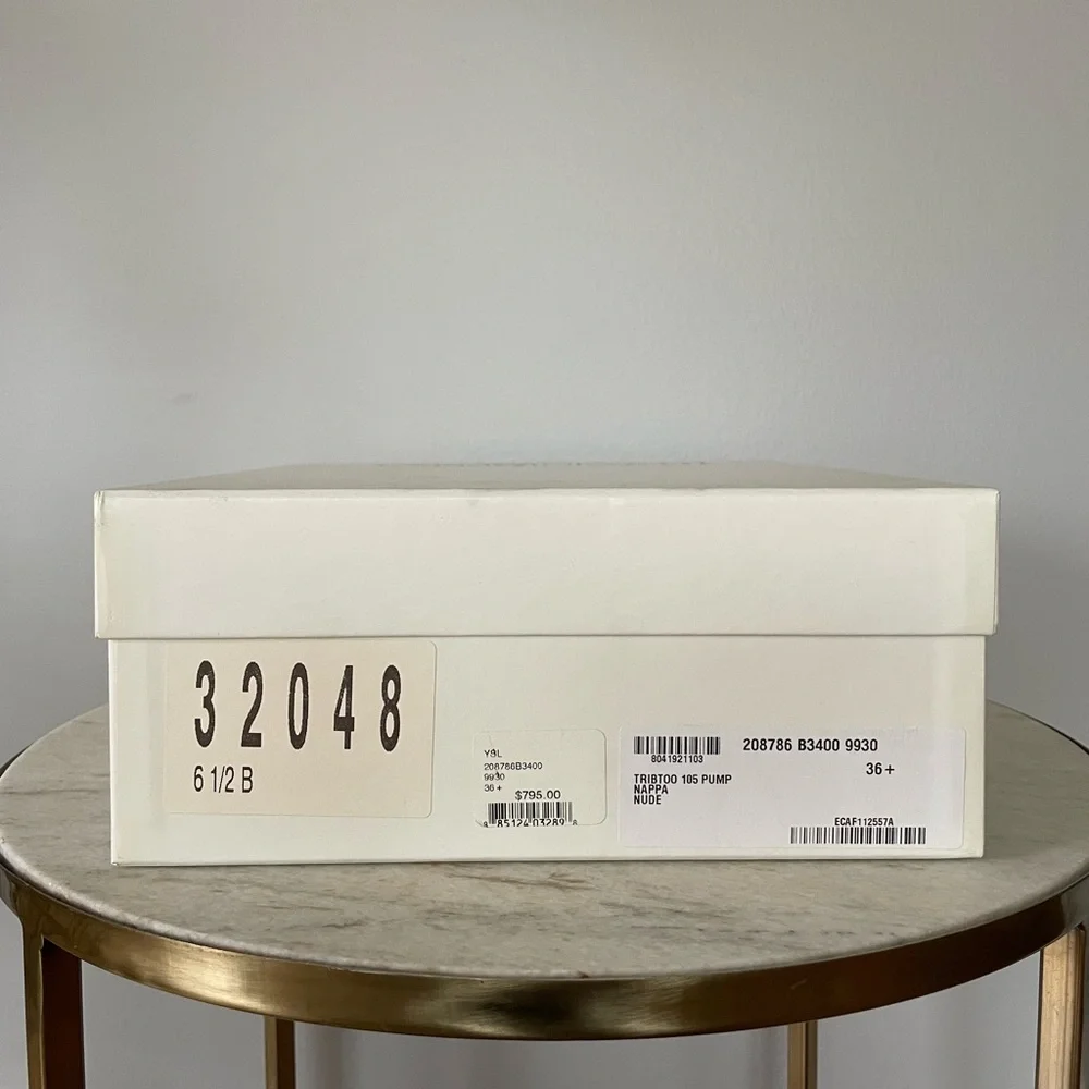 YSL Tribtoo 105 Pump, Nude, Size 36.5 *AUTHENTIC* - Picture 14 of 14